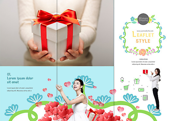 PSD 서양인 템플릿 편집 표지디자인 북디자인 출판디자인 여자 표지 리본 리플렛 북커버 3단접지 들기 이벤트 팜플렛 20대 성인 세명 선물상자 쇼핑 한국인 하트 하트풍선 성인여자만 이미지템플릿 모양 외국인 모션 선물 사람 동양인 청년 상자 풍선 여자만 성인만 파일형식