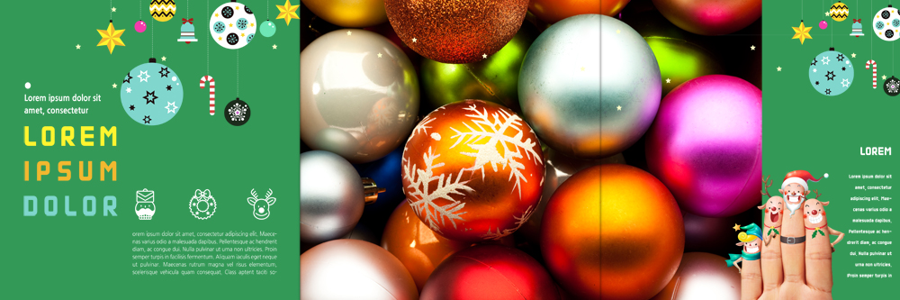 PSD 템플릿 편집 표지디자인 북디자인 출판디자인 별 내지 리플렛 크리스마스 북커버 3단접지 손가락 지팡이 이벤트 팜플렛 산타클로스 장식볼 루돌프 종 이미지템플릿 자연요소 손 기념일 사슴 장식 파일형식