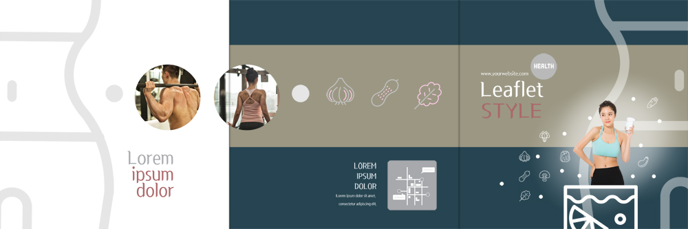 PSD 템플릿 편집 표지디자인 북디자인 출판디자인 여자 표지 남자 리플렛 다이어트 북커버 3단접지 팜플렛 20대 성인 뒷모습 세명 운동 헬스 한국인 역기 성인만 이미지템플릿 뷰포인트 건강 사람 동양인 청년 파일형식