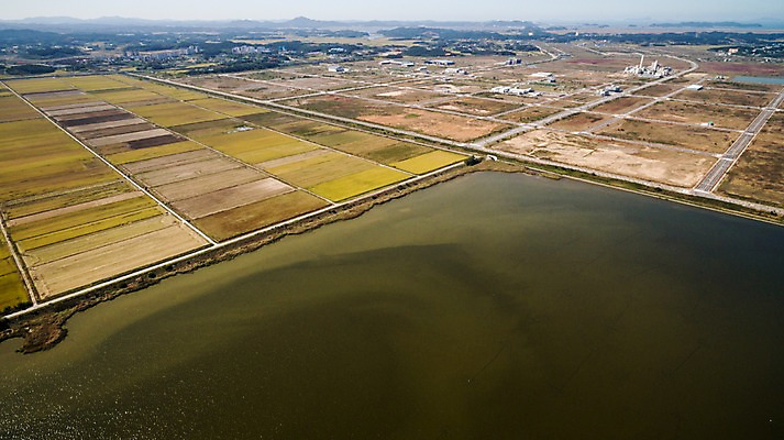 포토 JPG 주간 풍경 사람없음 야외 가을 충청남도 항공촬영 논밭 당진 국내포토 자연요소 계절 뷰포인트 밭 논 충청도 파일형식