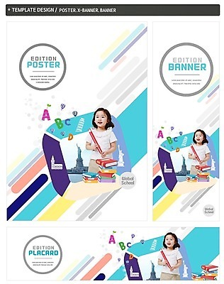 PSD 배너 알파벳 배너템플릿 여자 어린이교육 교육 가로배너 ZIP 포스터 세로배너 어린이 영어교육 한명 책 세트 연필 한국인 현수막 열기구 자유의여신상 조기교육 템플릿 1 영어 항공교통 학용품 사람 동양인 가로 세로 필기구 미국 세계문화유산 파일형식