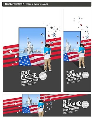 전신 PSD 배너 배너템플릿 어린이교육 교육 남자 가로배너 ZIP 포스터 세로배너 어린이 비행기 영어교육 한명 서기 빌딩 책 세트 미국 한국인 현수막 성조기 자유의여신상 조기유학 템플릿 1 영어 북아메리카 항공교통 모션 대중교통 사람 동양인 건물 가로 세로 세계문화유산 국기 유학 파일형식