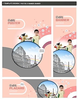 PSD 구름 배너 배너템플릿 어린이교육 교육 남자 가로배너 ZIP 포스터 세로배너 어린이 무지개 학사모 학교 하늘 한명 손짓 상반신 책 세트 연필 한국인 현수막 에펠탑 조기유학 에이플러스 자연요소 템플릿 모자_잡화 1 졸업 모션 학용품 사람 동양인 가로 세로 필기구 유학 파리 점수 랜드마크 파일형식