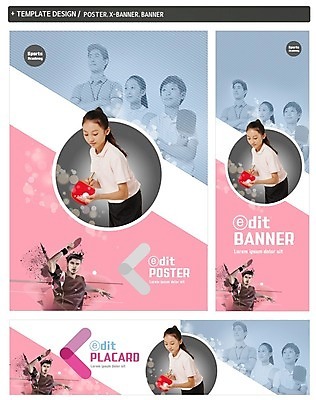 PSD 배너 배너템플릿 여자 남자 가로배너 ZIP 포스터 세로배너 어린이 건강 여러명 상반신 성인 세트 운동 팔짱 한국인 현수막 탁구채 탁구 탁구공 탁구선수 템플릿 다수 공 모션 운동선수 사람 동양인 가로 세로 구기 라켓 탁구용품 파일형식