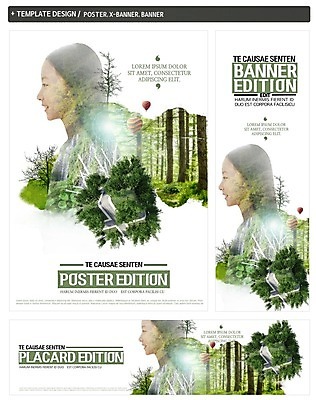 PSD 나무 배너 배너템플릿 여자 가로배너 ZIP 포스터 세로배너 어린이 한명 상반신 옆모습 세트 자연보호 그린캠페인 한국인 현수막 열기구 숲 식물 템플릿 1 캠페인 뷰포인트 항공교통 자연 사람 동양인 가로 세로 보호 파일형식