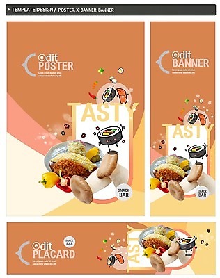PSD 접시 배너 배너템플릿 가로배너 ZIP 포스터 세로배너 한식 음식 피망 사람없음 세트 버섯 현수막 돈가스 떡볶이 분식 김밥 오므라이스 템플릿 식기 채소 가로 세로 커틀릿 계란요리 파일형식