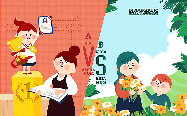 여자 어린이교육 교육 남자 꽃 딸 아들 어린이 일러스트 엄마 여러명 성인 육아 우승 비교 상패 알파맘 베타맘 국내일러스트 AI파일 식물 다수 컨셉 가족 사람 경제 최고 상_우승 파일형식 벡터