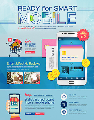 PSD 템플릿 웹템플릿 이벤트페이지 이벤트 사람없음 스마트폰 쇼핑 세일 동전 쇼핑카 신용카드 바코드 결제 영수증 QR코드 핀테크 이미지템플릿 돈 모바일 금융 핸드폰 스마트기기 카트 페이지 파일형식