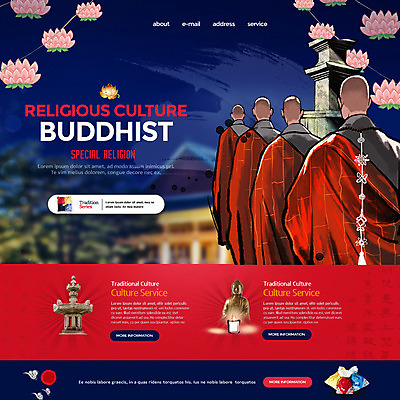 PSD 템플릿 남자 웹템플릿 불교 이벤트페이지 연꽃 이벤트 여러명 뒷모습 석탑 승려 부처 연등 이미지템플릿 꽃 종교 뷰포인트 다수 사람 탑 등불 성직자 불교용품 페이지 파일형식