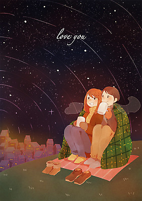 전신 PSD 커플 응시 여자 남자 크리스마스 겨울 일러스트 밤하늘 휴식 사랑 앉기 이벤트 성인 두명 머그컵 유성 담요 돗자리 별빛 국내일러스트 시선 계절 기념일 감정 별 컨셉 관계 모션 하늘 사람 컵 빛 야간 파일형식