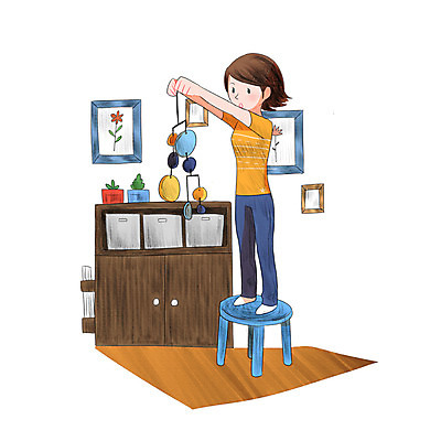 PSD 식물 여자 액자 의자 일러스트 한명 서기 성인 인테리어 서랍장 모빌 DIY 셀프 성인여자한명만 국내일러스트 1 디자인 가구 모션 사람 취미 아기용품 여자한명만 성인여자만 파일형식