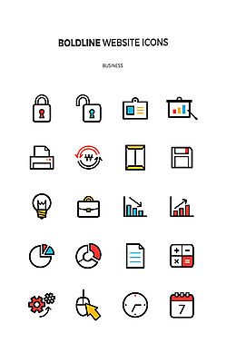아이콘 시계 서류가방 전구 그래프 자물쇠 사람없음 세트 계산기 달력 마우스 플로피디스크 인쇄기 프레젠테이션 라인아이콘 문서 환율 설정 사원증 볼드라인 2D아이콘 AI파일 가방 비즈니스 문구용품 경제 전자제품 컴퓨터용품 장비 파일형식 벡터