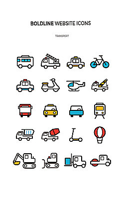 아이콘 자동차 버스 사람없음 세트 자전거 오토바이 헬리콥터 포크레인 라인아이콘 택시 소방차 지게차 덤프트럭 경찰차 견인차 레미콘 지하철표 퀵보드 볼드라인 2D아이콘 AI파일 육상교통 교통수단 승용차 대중교통 비행기 바이크 트럭 티켓 중장비 특수차량 파일형식 벡터