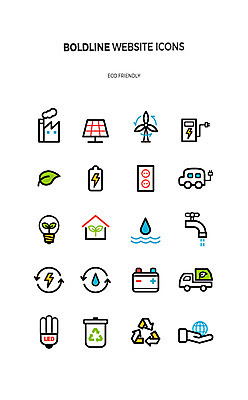 아이콘 잎 전구 공장 사람없음 세트 새싹 재활용 콘센트 코드 전기에너지 라인아이콘 수도꼭지 태양에너지 베터리 전기자동차 전기충전 LED 볼드라인 2D아이콘 AI파일 식물 공업 자동차 에너지 그린에너지 친환경 충전 파일형식 벡터