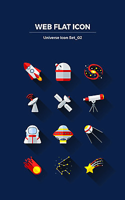 아이콘 사람없음 세트 우주 망원경 별자리 인공위성 우주비행사 유성 우주선 플랫아이콘 UFO 2D아이콘 AI파일 통신 미확인물체 파일형식 벡터