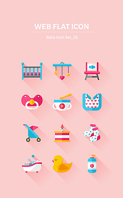 아이콘 의자 양말 욕조 사람없음 세트 케이크 노리개젖꼭지 플랫아이콘 유모차 모빌 턱받이 베이비로션 아기침대 오리장난감 2D아이콘 AI파일 가구 디저트 장난감 아기용품 침대 로션 파일형식 벡터