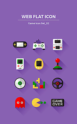 아이콘 사람없음 세트 CD 레이싱 게임기 핸들 플랫아이콘 조이스틱 PSP 테트리스 2D아이콘 AI파일 시합 전자제품 게임 파일형식 벡터