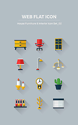 아이콘 시계 가구 책장 선인장 사람없음 인테리어 세트 스탠드 블라인드 옷걸이 플랫아이콘 서랍장 샹들리에 양초꽂이 옷장놀이 2D아이콘 AI파일 식물 디자인 생활용품 놀이 조명 커튼 꽂이 파일형식 벡터