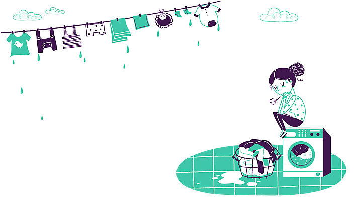 옷 여자 일러스트 가족 엄마 스트레스 한명 성인 육아 한숨 빨래 세탁기 육아라이프 빨래바구니 아이옷 국내일러스트 AI파일 1 라이프스타일 가사 관계 사람 바구니 가전제품 파일형식 벡터