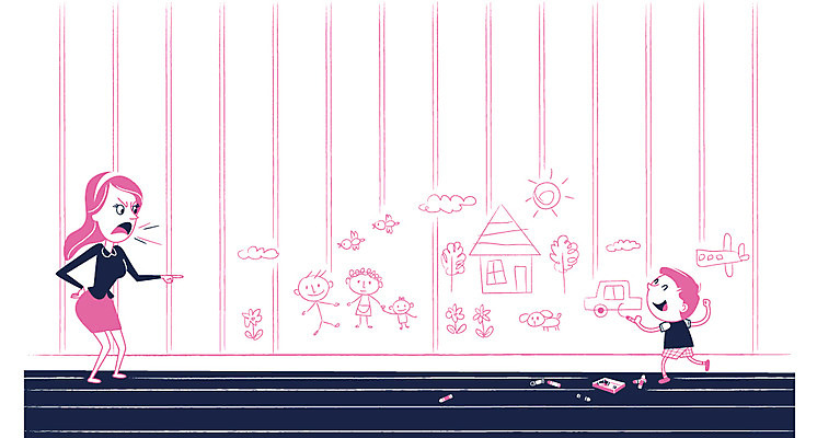 전신 여자 남자 아들 어린이 벽 일러스트 가족 엄마 스트레스 두명 육아 낙서 꾸지람 육아라이프 잔소리 국내일러스트 AI파일 라이프스타일 관계 사람 체벌 파일형식 벡터