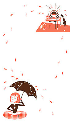 여자 남자 아들 일러스트 우산 가족 엄마 스트레스 성인 두명 육아 아기 울음 눈물 육아라이프 떼쓰기 국내일러스트 AI파일 라이프스타일 감정 관계 모션 표정 사람 파일형식 벡터