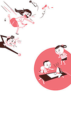 여자 남자 딸 아들 어린이 일러스트 가족 엄마 스트레스 여러명 성인 부모 육아 아기 아빠 위험 다리미 육아라이프 당황 국내일러스트 AI파일 라이프스타일 감정 다수 컨셉 관계 사람 가전제품 파일형식 벡터