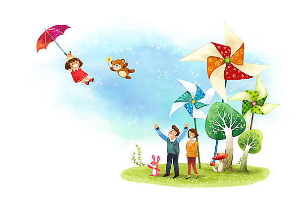 전신 PSD 나무 여자 남자 딸 행복 어린이 두마리 일러스트 우산 곰 가족 엄마 상상일러스트 성인 세명 판타지 버섯 화목 비행 토끼 아빠 바람개비 국내일러스트 식물 동물 감정 컨셉 2 포유류 관계 상상 사람 반려동물 파일형식