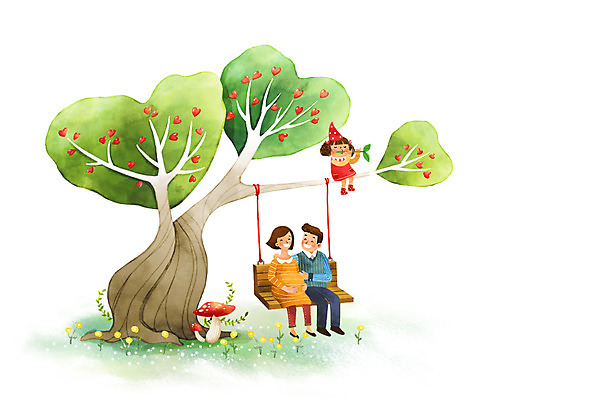 전신 PSD 나무 여자 남자 딸 행복 어린이 일러스트 가족 엄마 상상일러스트 사랑 앉기 성인 세명 판타지 버섯 화목 임신 하트 아빠 그네 사랑나무 풀피리 국내일러스트 모양 식물 감정 악기 컨셉 관계 모션 상상 사람 파일형식