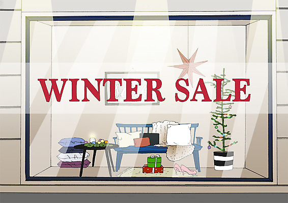 PSD 포스터 겨울 의자 일러스트 사람없음 선물상자 쇼핑 크리스마스트리 세일 쇼윈도 별장식 아트툰 국내일러스트 계절 별 가구 크리스마스 선물 장식 상자 전시 그림 파일형식