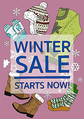 PSD 포스터 겨울 일러스트 양말 털모자 부츠 사람없음 쇼핑 세일 니트 아트툰 손모아장갑 국내일러스트 모자_잡화 계절 장갑 신발 상의 그림 파일형식