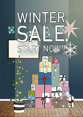 PSD 포스터 겨울 일러스트 사람없음 선물상자 쇼핑 크리스마스트리 꼬리표 세일 눈송이 별장식 아트툰 국내일러스트 계절 별 크리스마스 눈_날씨 선물 장식 상자 라벨 그림 파일형식
