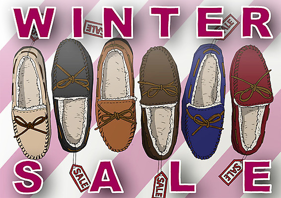 PSD 포스터 신발 겨울 일러스트 사람없음 쇼핑 꼬리표 세일 아트툰 국내일러스트 계절 라벨 그림 파일형식