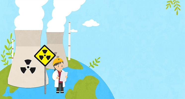 PSD 여자 지구 일러스트 공장 프레임 한명 성인 연기 연구원 원자력 원자력발전소 원자력안전및진흥의날 국내일러스트 직업 1 공업 사람 에너지 파일형식 법정기념일