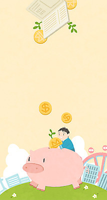 PSD 남자 돈 일러스트 프레임 한명 10대 저축 돼지저금통 통장 금융의날 국내일러스트 1 청소년 사람 금융 저금통 재산 파일형식 법정기념일