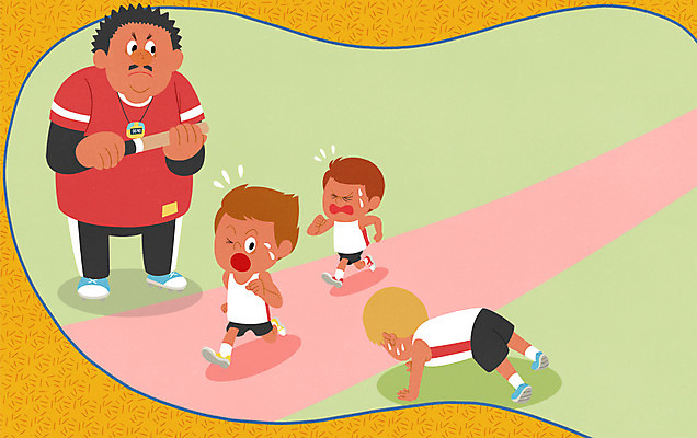 PSD 일러스트 프레임 여러명 성인 10대 달리기 교사 경쟁 체벌 몽둥이 프레임일러스트 남자만 국내일러스트 직업 다수 컨셉 모션 청소년 사람 파일형식