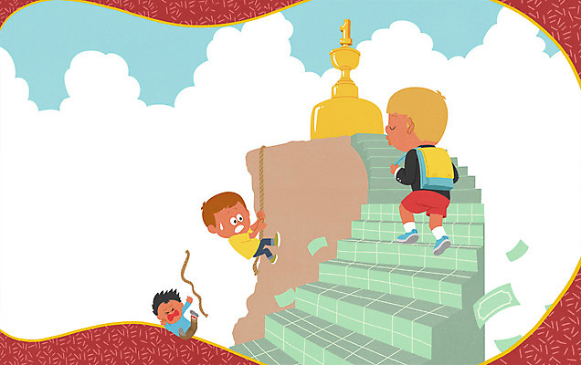 PSD 학생 밧줄 돈 일러스트 프레임 10대 세명 계단 절벽 우승 비교 트로피 사교육 프레임일러스트 휘파람 남자만 국내일러스트 교육 줄 컨셉 청소년 사람 최고 재산 상_우승 파일형식