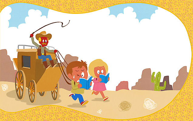 PSD 학생 여자 남자 일러스트 스트레스 프레임 성인 10대 책 세명 독서 사막 카우보이 마차 학부모 채찍 프레임일러스트 국내일러스트 교통수단 청소년 사람 부모 파일형식