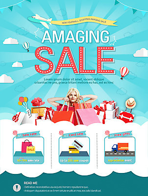 PSD 서양인 외국인 템플릿 여자 웹템플릿 이벤트페이지 한명 이벤트 20대 성인 쇼핑 쇼핑백 세일 신용카드 택배 이미지템플릿 1 가방 사람 인종 청년 금융 운송업 페이지 파일형식