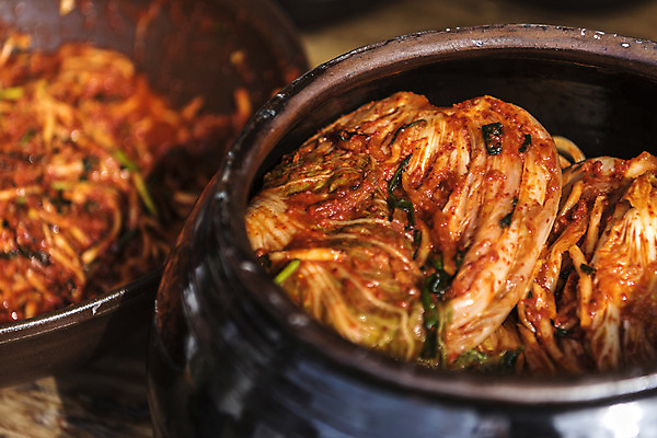 포토 JPG 한식 사람없음 항아리 발효 배추김치 김장 발효음식 포기김치 국내포토 음식 김치 도자기 파일형식