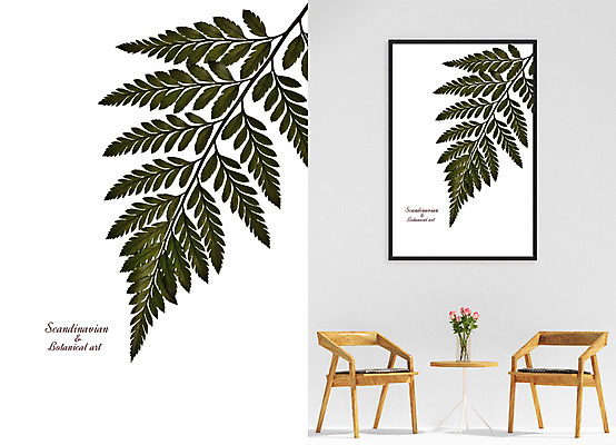 PSD 꽃 액자 잎 의자 일러스트 탁자 북유럽스타일 사람없음 감성 노무라 북유럽인테리어 보테니컬아트 국내일러스트 식물 가구 컨셉 나뭇잎 스타일 파일형식