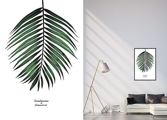 PSD 액자 일러스트 나뭇잎 북유럽스타일 사람없음 소파 스탠드 열대식물 감성 코코넛나무 북유럽인테리어 보테니컬아트 트로피컬아트 국내일러스트 나무 식물 컨셉 잎 의자 조명 그림 스타일 파일형식