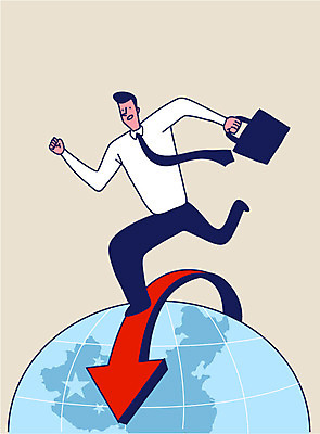 전신 남자 화살표 아시아 지구 지도 서류가방 일러스트 넥타이 한명 성인 경제 달리기 중국 비즈니스맨 오성홍기 국내일러스트 AI파일 1 잡화 나라 가방 비즈니스 모션 사람 직장인 국기 파일형식 벡터