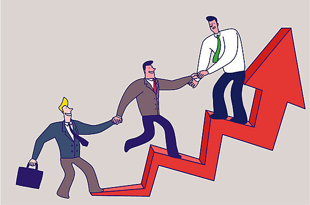 전신 남자 일러스트 협력 성인 세명 경제 손잡기 중국 성장 비즈니스맨 파트너십 국내일러스트 AI파일 아시아 비즈니스 모션 사람 직장인 파일형식 벡터