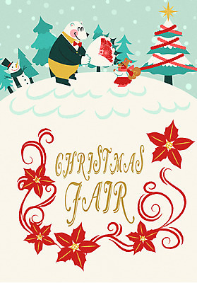 꽃다발 크리스마스 두마리 겨울 일러스트 곰 눈사람 사람없음 크리스마스트리 다람쥐 포인세티아 국내일러스트 AI파일 동물 계절 기념일 꽃 2 포유류 설치류 파일형식 벡터