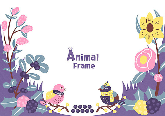열매 꽃 백그라운드 두마리 겨울 일러스트 조류 프레임 사람없음 목도리 프레임일러스트 겨울배경 국내일러스트 AI파일 식물 동물 잡화 계절 2 파일형식 벡터