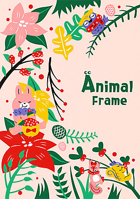 열매 꽃 백그라운드 겨울 여러마리 일러스트 프레임 사람없음 목도리 토끼 다람쥐 부엉이 프레임일러스트 겨울배경 국내일러스트 AI파일 식물 잡화 계절 다수 포유류 조류 반려동물 설치류 파일형식 벡터