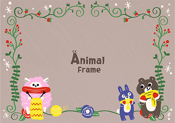 열매 꽃 백그라운드 겨울 일러스트 곰 프레임 세마리 사람없음 목도리 토끼 양 뜨개질 털실 덩굴 프레임일러스트 겨울배경 국내일러스트 AI파일 식물 동물 잡화 계절 포유류 3 취미 반려동물 실 파일형식 벡터