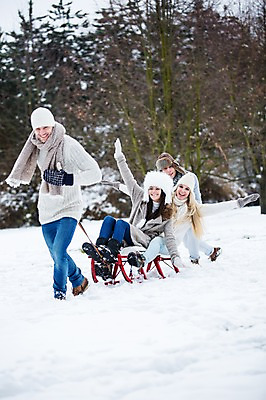 포토 JPG 주간 전신 서양인 여자 남자 겨울 웃음 여러명 20대 성인 야외 친구 손들기 당기기 즐거움 썰매 썰매타기 썰매놀이 성인만 국내포토 자연요소 외국인 계절 감정 다수 관계 모션 놀이 표정 사람 청년 전통놀이 파일형식