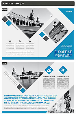 템플릿 유럽 ZIP 리플렛 사람없음 표지판 성 인디자인 INDD 이미지템플릿 건축물 나라 알림판 파일형식