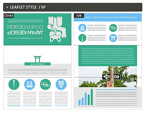 템플릿 표지디자인 표지 ZIP 내지 리플렛 3단접지 그래프 거리 팜플렛 사람없음 일본 마네키네코 신사_일본건축 인디자인 INDD 이미지템플릿 아시아 일본전통 일본건축 파일형식